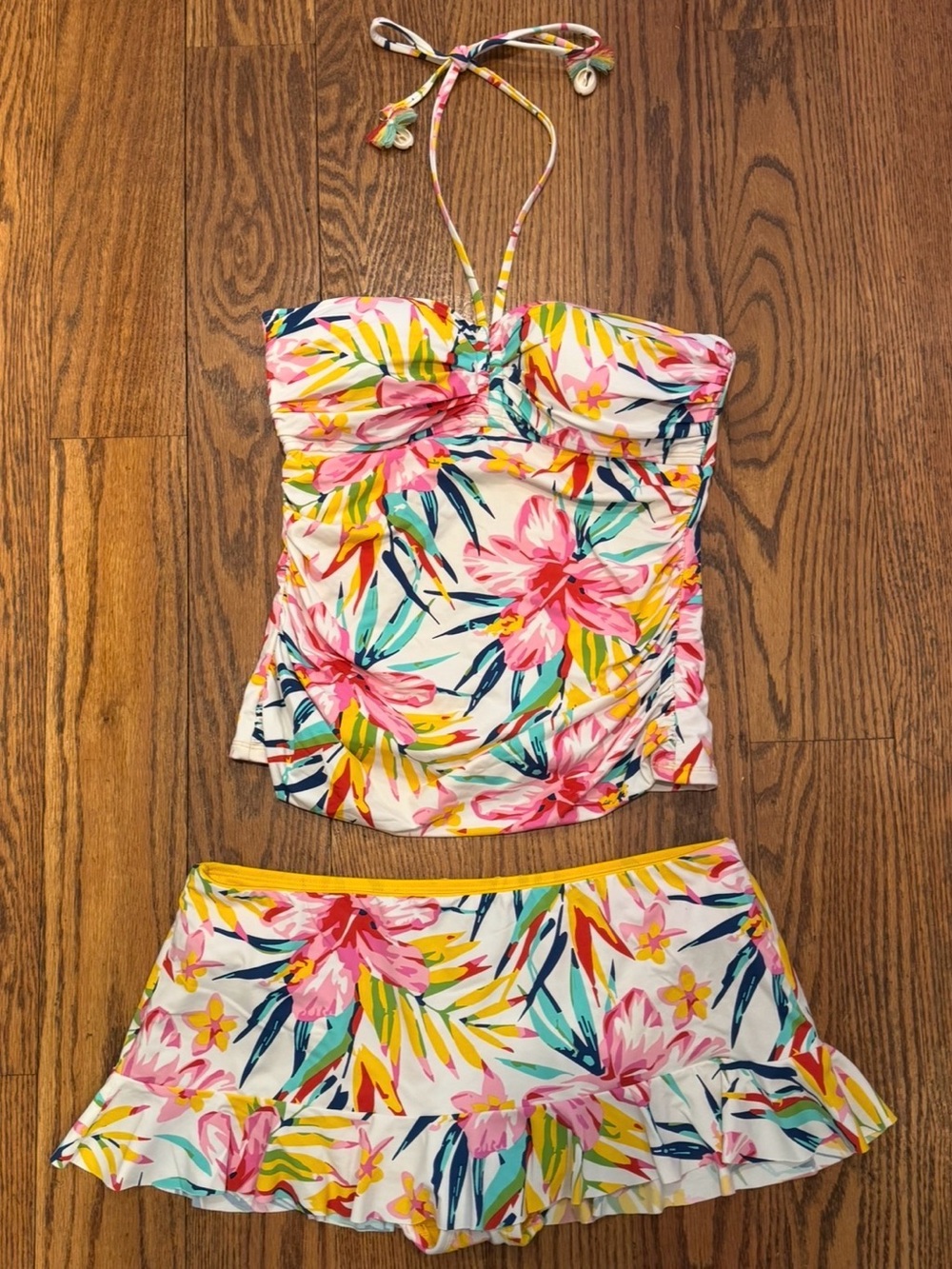 Size 8 Bleu Rod Beattie 2 Piece Swimsuit